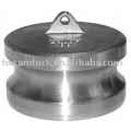 SS316 Camlock Dust Plug groove coupling